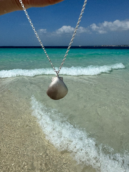 Scallop Pendant -- made to order*