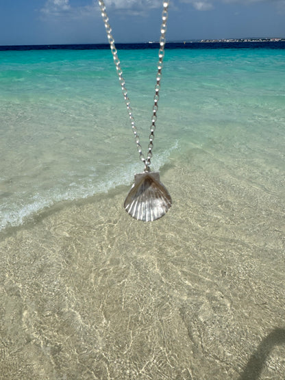 Scallop Pendant -- made to order*