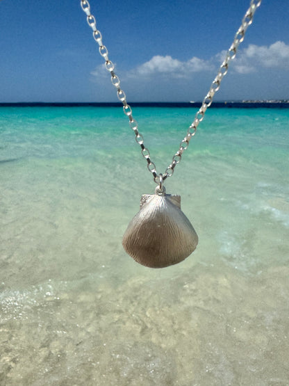 Scallop Pendant -- made to order*